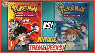 Brock Vs. Misty - Pokémon Gym Heroes Theme Deck Battle!