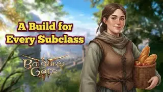 Билд для каждого подкласса мода &laquo;Простолюдин&raquo; | Руководство по Baldur's Gate 3