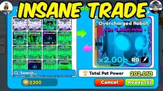 INSANE TRADE FOR 200B PET POWER in Tap Simulator