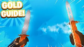 BLACK OPS COLD WAR BALLISTIC KNIFE GOLD CAMO GUIDE! | HOW TO UNLOCK GOLD CAMO ON BALLISTIC KNIFE!