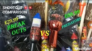 #GEMSTONE FIREWORKS РАКЕТЫ PREDATOR против BREAK OUTS, #пиротехника #пиро #фейерверк #пиротехника