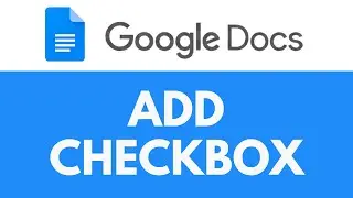 How To Add Checkbox in Google Docs | Create a Checklist | Google Docs Tutorial