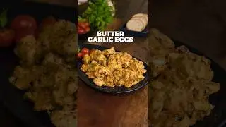 Butter Garlic Eggs | Egg Breakfast Recipes #shorts #buttergarliceggs #eggrecipes