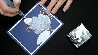 How To Do the White Washing Technique - Laura's Stamp Pad