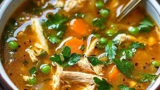Chicken vegetable soup||winter special||😋