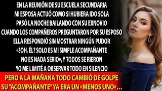 «Solo es mi acompañante», dijo bailando con su ex; la dejé sola para siempre.