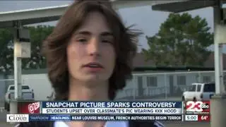 Highland HS student in trouble after photos of KKK style hood surface