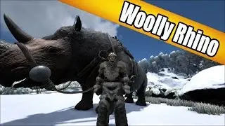 ARK SURVIVAL SHOWCASE | WOOLLY RHINO | v238.2 (Ark Survival Evolved)