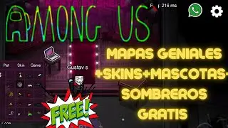 Mapas MODIFICADOS en AMONG US(fiesta en shield)SKINS+MASCOTAS+SOMBREROS FREE(PC) ES/latino