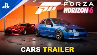 Forza Horizon 6 - Custom Vehicles Trailer | PS5