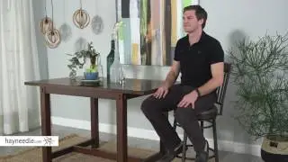 American Heritage Billiards Elliston Bar Height Stool - Product Review Video