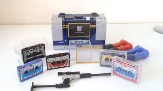 Transformers Hasbro Masterpiece Soundwave Toys 'R' Us Exclusive (MP-13, MP-15 and MP-16)