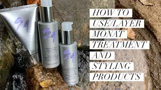 Mikki shows How to use Monat Treatment & Styling products