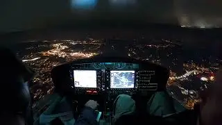 Night Cross-Country - KROA-KHTS-KROA