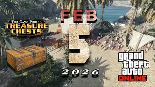 Cayo Treasure Chest Locations [February 5th] GTA Online 2026!!!