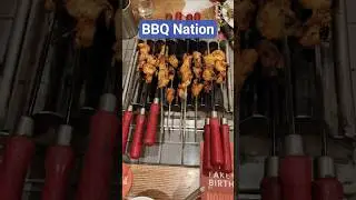 BBQ Nation Unlimited Buffet for ONLY ₹599! 😱 💯 Full Meal Short! 🍗🥩 #viral #bbq #bbqmeat #bbqfood