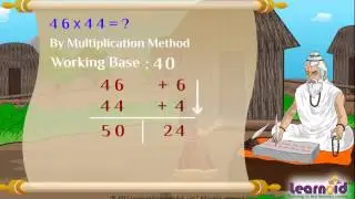 Vedic Math: Multiplication Using Anurupyena (English)