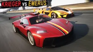 Benefactor Krieger VS Progen Emerus. Старики по прежнему ТОПы в GTA Online?