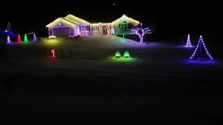 2025 Christmas Light Show I Got The Joy