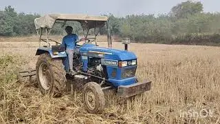 🥰🥰evening time Eicher tractor work /tractor video /🚜🚜🚜