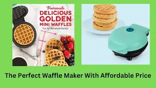 Dash Mini Waffle Maker With Reviews #waffle #wafflemaker #dash #miniwafflemaker