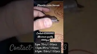 plastic jewellery boxes/jewellery box/jewellery box manufacturers/coin boxes/#coinboxes #jewellery