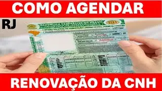Como agendar renova&ccedil;&atilde;o da Habilita&ccedil;&atilde;o  no Detran RJ
