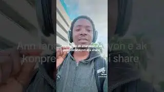 Sispann aji ak emosyon nou te tonbe nan dlo Cho Sean nou pa chode ,share like video.