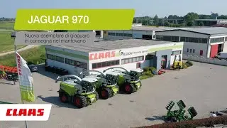 CLAAS In Campo 2022- Consegna JAGUAR 970 nel mantovano