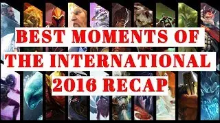 Dota 2 Международный 2016 (TI6) Epic Teamfights и лучшие игровые рекорды