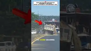 brake failure leads to a heroic move:)‼️ #shorts