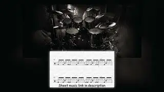 Funky Sensation Drum Groove #01 (Sheet Music Demo)