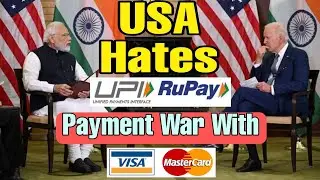 USA Hates UPI Why ? UPI Vs Visa & Mastercard | USA Hates UPI | Payment war | Revolution | SK H&W