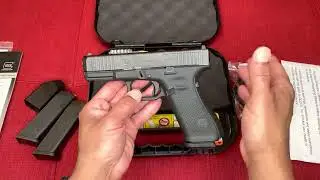 Распаковка Glock 45 MOS 9mm и впечатления после первых выстрелов
