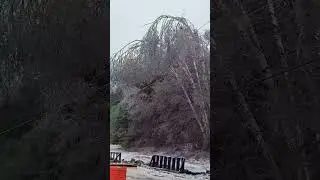 Mackinac Island Ice Storm