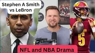 Commanders Crushed by Cowboys, NFL Power Rankings & MVP Ladder, LeBron & Stephen A. Drama (ep.243)