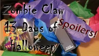 Zombie Claw Halloween Advent Calendar 2023 Complete Unboxing