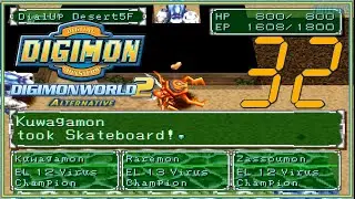 Digimon World 2 Alternative #32 - Capturing a Raremon for Kim - (No Commentary)