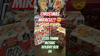 Christmas hits or just coal!? 2025 Panini Holiday Box x4 #panini #nfl #shorts #sportscards #cards