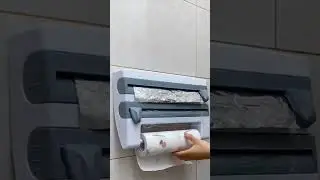 Best Rack Paper Towel, Film, Foil Dispenser built in cutter see description