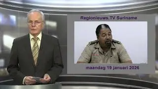 Regionieuws TV Suriname 19 januari  2026 ►Vuilophaal corruptie ►Guyshore - Grassalco aandeelhouders?