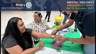Mental Wellness Awareness Week 2025 by Rotary Club of Helvetia Happiness