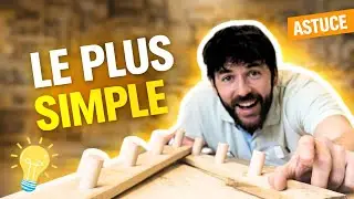 👉 Je fabrique un porte-manteau en bois de palette et manche &agrave; balai 🪵 (DIY facile)