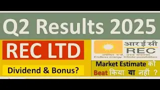 REC LTD Q2 results 2025 | REC results | REC Share News | REC Share latest news | REC Dividend