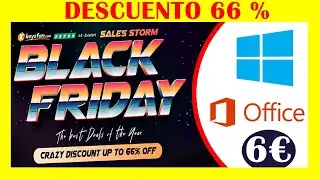 ✅ CHOLLO BLACK FRIDAY 🔴 Comprar Windows 11 Pro / OFFICE 2021 Key BARATA en KEYSFAN