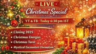 CHRISTMAS SPECIAL : COSMIC ENERGIES | CLOSING 2025 | BOOK DIVINATION | LIVE TAROT