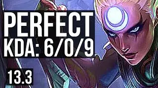 DIANA vs J4 (JNG) | 6/0/9, 72% winrate, Dominating | EUW Master | 13.3
