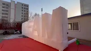 inflatable advertising logo board for sale