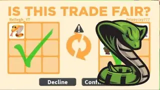 Trading Cobra in Adopt Me (Roblox) Part 3