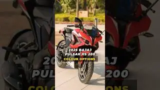 2025 Bajaj Pulsar RS 200 Colour Options Revealed! | BikeWale #shorts